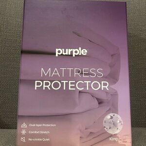 Purple brand Mattress Protector - King Size (mattress cover)
